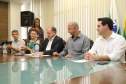 Governador Carlos Massa Ratinho Junior libera recursos para pavimentação asfáltica em Araucária.  -  Araucária, 20/03/2019  -  Foto: José Fernando Ogura/ANPr