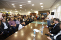 Governador Carlos Massa Ratinho Junior libera recursos para pavimentação asfáltica em Araucária.  -  Araucária, 20/03/2019  -  Foto: José Fernando Ogura/ANPr