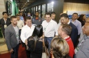 O governador Carlos Massa Ratinho Junior esteve nesta quarta-feira (20) na 12ª edição da Movelpar? Feira de Móveis do Paraná, em Arapongas, Norte do Estado, e destacou a importância da indústria moveleira para a economia paranaense.  -  Arapongas, 20/03/2019  -  Foto: Arnaldo Alves/ANPr