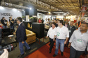 O governador Carlos Massa Ratinho Junior esteve nesta quarta-feira (20) na 12ª edição da Movelpar? Feira de Móveis do Paraná, em Arapongas, Norte do Estado, e destacou a importância da indústria moveleira para a economia paranaense.  -  Arapongas, 20/03/2019  -  Foto: Arnaldo Alves/ANPr