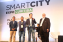 O governador Carlos Massa Ratinho Junior assinou nesta quinta-feira (21), durante o evento internacional Smart City Expo Curitiba, um projeto de lei propondo zerar a alíquota de IPVA de veículos elétricos, que hoje é de 3,5%. Ele também vai apresentar uma proposta de convênio ao Conselho Nacional de Política Fazendária (Confaz) para que o Estado também possa isentar o ICMS para a aquisição desses veículos. - Curitiba, 21/03/2019 - Foto: Rodrigo Félix Leal/ANPr