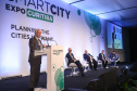 Vice governador Darci Piana participa da segunda edição do Smart City Expo Curitiba 2019. Maior evento de cidades inteligentes do mundo, o Smart City acontece na Expo Barigui. Curitiba, 21/03/2019 - Foto: Gilson Abreu/ANPr