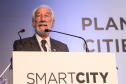 Vice governador Darci Piana participa da segunda edição do Smart City Expo Curitiba 2019. Maior evento de cidades inteligentes do mundo, o Smart City acontece na Expo Barigui. Curitiba, 21/03/2019 - Foto: Gilson Abreu/ANPr
