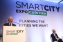 Vice governador Darci Piana participa da segunda edição do Smart City Expo Curitiba 2019. Maior evento de cidades inteligentes do mundo, o Smart City acontece na Expo Barigui. Curitiba, 21/03/2019 - Foto: Gilson Abreu/ANPr