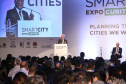 Vice governador Darci Piana participa da segunda edição do Smart City Expo Curitiba 2019. Maior evento de cidades inteligentes do mundo, o Smart City acontece na Expo Barigui. Curitiba, 21/03/2019 - Foto: Gilson Abreu/ANPr