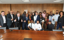 Governador Carlos Massa Ratinho Junior sanciona a lei que institui o Dia Estadual de Luta pela Eliminação da Discriminação Racial. A Lei define que a data será celebrada anualmente em 21 de março.  -  Curitiba, 21/03/2019  -  Foto: Rodrigo Félix Leal/ANPr