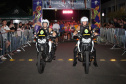 Corrida Noturna da PM tem mais de 500 participantes em Araucária (PR), na RMC. Foto: Soldado Fernando Chauchuti