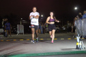 Corrida Noturna da PM tem mais de 500 participantes em Araucária (PR), na RMC. Foto: Soldado Fernando Chauchuti