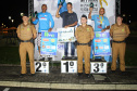 Corrida Noturna da PM tem mais de 500 participantes em Araucária (PR), na RMC. Foto: Soldado Fernando Chauchuti