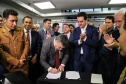 Governador Carlos Massa Ratinho Junior participa da posse do secretário de Estado da Saúde, Carlos Alberto Gebrim Preto (Beto Preto). Curitiba, 25/03/2019. Foto: Geraldo Bubniak/ANPr