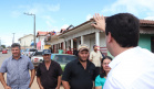 Cerca de oito mil pessoas serão beneficiadas pela obra de pavimentação da Estrada do Socavão, principal distrito de Castro, nos Campos Gerais. Nesta sexta-feira (29), o governador Carlos Massa Ratinho Junior esteve no município e assinou a ordem de serviço para pavimentar um trecho de nove quilômetros da estrada que liga o distrito de Socavão até a região do Pinheirão, em direção à PR-090.  -  Castro, 29/03/2019  -  Foto: Rodrigo Félix Leal/ANPr