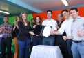 Cerca de oito mil pessoas serão beneficiadas pela obra de pavimentação da Estrada do Socavão, principal distrito de Castro, nos Campos Gerais. Nesta sexta-feira (29), o governador Carlos Massa Ratinho Junior esteve no município e assinou a ordem de serviço para pavimentar um trecho de nove quilômetros da estrada que liga o distrito de Socavão até a região do Pinheirão, em direção à PR-090. - Castro, 29/03/2019 - Foto: Rodrigo Félix Leal/ANPr