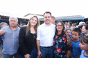 Cerca de oito mil pessoas serão beneficiadas pela obra de pavimentação da Estrada do Socavão, principal distrito de Castro, nos Campos Gerais. Nesta sexta-feira (29), o governador Carlos Massa Ratinho Junior esteve no município e assinou a ordem de serviço para pavimentar um trecho de nove quilômetros da estrada que liga o distrito de Socavão até a região do Pinheirão, em direção à PR-090. - Castro, 29/03/2019 - Foto: Rodrigo Félix Leal/ANPr
