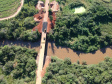 O Departamento de Estradas de Rodagem do Paraná (DER-PR) vai liberar na manhã deste sábado (30) o tráfego sobre a ponte do Rio da Anta, na PR-082. O trecho liga o município de Douradina à Santa Felicidade, distrito de Tapira, no Noroeste do Estado. O local estava totalmente interditado desde 7 de janeiro, quando parte do pavimento da cabeceira da ponte cedeu na altura do km 568 devido às chuvas.  -  Curitiba, 29/03/2019  -  Foto: Divulgação DER