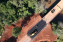 O Departamento de Estradas de Rodagem do Paraná (DER-PR) vai liberar na manhã deste sábado (30) o tráfego sobre a ponte do Rio da Anta, na PR-082. O trecho liga o município de Douradina à Santa Felicidade, distrito de Tapira, no Noroeste do Estado. O local estava totalmente interditado desde 7 de janeiro, quando parte do pavimento da cabeceira da ponte cedeu na altura do km 568 devido às chuvas.  -  Curitiba, 29/03/2019  -  Foto: Divulgação DER