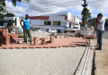 Paranacidade apresenta uso alternativo de pavimentação. O Superintendente executivo do Paranacidade, Álvaro Cabrini, durante vistoria a obras de revitalização de calçadas em Piraquara, na Região Metropolitana de Curitiba. Piraquara, 02/04/2019  -  Foto: Divulgação Sedu/Paranacidade