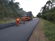 recapeamento da rodovia PR-170, trecho Entr. BR-153(Jangada do Sul) - Bituruna. Executados 25 km do total de 46,27 km.  -  Curitiba, 02/04/2019  -  Foto: Divulgação DER/SEIL