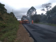 recapeamento da rodovia PR-170, trecho Entr. BR-153(Jangada do Sul) - Bituruna. Executados 25 km do total de 46,27 km.  -  Curitiba, 02/04/2019  -  Foto: Divulgação DER/SEIL