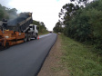 recapeamento da rodovia PR-170, trecho Entr. BR-153(Jangada do Sul) - Bituruna. Executados 25 km do total de 46,27 km.  -  Curitiba, 02/04/2019  -  Foto: Divulgação DER/SEIL