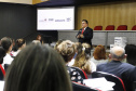 O controlador geral do Estado, Raul Siqueira, durante a apresentação do programa de compliance para servidores públicos, das secretarias, autarquias e empresas públicas. Curitiba, 03-04-19.Foto: Arnaldo Alves / ANPr.