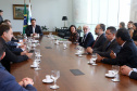 03/04/2019 - Governador Carlos Massa Ratinho Junior, recebe reitores das universidades do Paraná.
Foto Gilson Abreu/Anpr