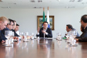 03/04/2019 - Governador Carlos Massa Ratinho Junior, recebe reitores das universidades do Paraná.
Foto Gilson Abreu/Anpr