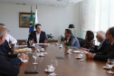 03/04/2019 - Governador Carlos Massa Ratinho Junior, recebe reitores das universidades do Paraná.
Foto Gilson Abreu/Anpr