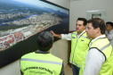 O governador Carlos Massa Ratinho Junior anunciou nesta quarta-feira (3) a contratação do projeto executivo de engenharia para restauração e ampliação de capacidade da Av. Ayrton Senna da Silva, um dos principais acessos ao Porto, no Litoral. A revitalização da via é fundamental para aumentar a capacidade de escoamento das exportações do Estado. - Paranaguá, 03/04/2019 - Foto: Rodrigo Félix Leal/ANPr