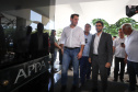 O governador Carlos Massa Ratinho Junior anunciou nesta quarta-feira (3) a contratação do projeto executivo de engenharia para restauração e ampliação de capacidade da Av. Ayrton Senna da Silva, um dos principais acessos ao Porto, no Litoral. A revitalização da via é fundamental para aumentar a capacidade de escoamento das exportações do Estado. - Paranaguá, 03/04/2019 - Foto: Rodrigo Félix Leal/ANPr