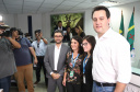 O governador Carlos Massa Ratinho Junior anunciou nesta quarta-feira (3) a contratação do projeto executivo de engenharia para restauração e ampliação de capacidade da Av. Ayrton Senna da Silva, um dos principais acessos ao Porto, no Litoral. A revitalização da via é fundamental para aumentar a capacidade de escoamento das exportações do Estado. - Paranaguá, 03/04/2019 - Foto: Rodrigo Félix Leal/ANPr