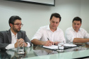 O governador Carlos Massa Ratinho Junior anunciou nesta quarta-feira (3) a contratação do projeto executivo de engenharia para restauração e ampliação de capacidade da Av. Ayrton Senna da Silva, um dos principais acessos ao Porto, no Litoral. A revitalização da via é fundamental para aumentar a capacidade de escoamento das exportações do Estado. - Paranaguá, 03/04/2019 - Foto: Rodrigo Félix Leal/ANPr