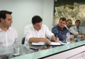 O governador Carlos Massa Ratinho Junior anunciou nesta quarta-feira (3) a contratação do projeto executivo de engenharia para restauração e ampliação de capacidade da Av. Ayrton Senna da Silva, um dos principais acessos ao Porto, no Litoral. A revitalização da via é fundamental para aumentar a capacidade de escoamento das exportações do Estado. - Paranaguá, 03/04/2019 - Foto: Rodrigo Félix Leal/ANPr