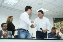 O governador Carlos Massa Ratinho Junior anunciou nesta quarta-feira (3) a contratação do projeto executivo de engenharia para restauração e ampliação de capacidade da Av. Ayrton Senna da Silva, um dos principais acessos ao Porto, no Litoral. A revitalização da via é fundamental para aumentar a capacidade de escoamento das exportações do Estado. - Paranaguá, 03/04/2019 - Foto: Rodrigo Félix Leal/ANPr