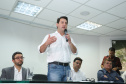 O governador Carlos Massa Ratinho Junior anunciou nesta quarta-feira (3) a contratação do projeto executivo de engenharia para restauração e ampliação de capacidade da Av. Ayrton Senna da Silva, um dos principais acessos ao Porto, no Litoral. A revitalização da via é fundamental para aumentar a capacidade de escoamento das exportações do Estado. - Paranaguá, 03/04/2019 - Foto: Rodrigo Félix Leal/ANPr
