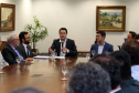 O governador Carlos Massa Ratinho Junior anunciou a redução nas taxas de juros das operações de crédito da Fomento Paraná, instituição financeira estadual que oferece crédito a empreendedores. - Curitiba, 03/04/2019  -  Foto: Gilson Abreu/ANPr