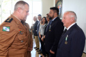 Batalhão da Policia Ambiental comemora 62 anos, vice governador Darci Piana recebe medalha do mérito ambiental.
Foto Gilson Abreu/ANPr