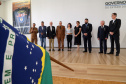 Batalhão da Policia Ambiental comemora 62 anos, vice governador Darci Piana recebe medalha do mérito ambiental.
Foto Gilson Abreu/ANPr