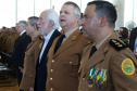 Batalhão da Policia Ambiental comemora 62 anos, vice governador Darci Piana recebe medalha do mérito ambiental.
Foto Gilson Abreu/ANPr