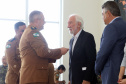 Batalhão da Policia Ambiental comemora 62 anos, vice governador Darci Piana recebe medalha do mérito ambiental.
Foto Gilson Abreu/ANPr