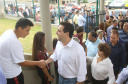 Governador Carlos Massa Ratinho Júnior inaugura em Guarapuava a nova sede do Colégio Estadual Leni Marlene Jacob  -  Guarapuava, 04/04/2019  -  Foto: Jaelson Lucas/ANPr