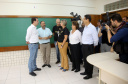 Governador Carlos Massa Ratinho Júnior inaugura em Guarapuava a nova sede do Colégio Estadual Leni Marlene Jacob  -  Guarapuava, 04/04/2019  -  Foto: Jaelson Lucas/ANPr