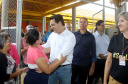 Governador Carlos Massa Ratinho Júnior inaugura em Guarapuava a nova sede do Colégio Estadual Leni Marlene Jacob  -  Guarapuava, 04/04/2019  -  Foto: Jaelson Lucas/ANPr