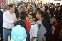 Governador Carlos Massa Ratinho Júnior inaugura em Guarapuava a nova sede do Colégio Estadual Leni Marlene Jacob  -  Guarapuava, 04/04/2019  -  Foto: Jaelson Lucas/ANPr