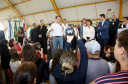 Governador Carlos Massa Ratinho Júnior inaugura em Guarapuava a nova sede do Colégio Estadual Leni Marlene Jacob  -  Guarapuava, 04/04/2019  -  Foto: Jaelson Lucas/ANPr