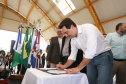 Governador Carlos Massa Ratinho Júnior inaugura em Guarapuava a nova sede do Colégio Estadual Leni Marlene Jacob - Guarapuava, 04/04/2019 - Foto: Rodrigo Felix Leal/ANPr