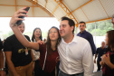 Governador Carlos Massa Ratinho Júnior inaugura em Guarapuava a nova sede do Colégio Estadual Leni Marlene Jacob - Guarapuava, 04/04/2019 - Foto: Rodrigo Felix Leal/ANPr