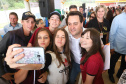 Governador Carlos Massa Ratinho Júnior inaugura em Guarapuava a nova sede do Colégio Estadual Leni Marlene Jacob - Guarapuava, 04/04/2019 - Foto: Rodrigo Felix Leal/ANPr