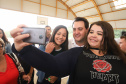 Governador Carlos Massa Ratinho Júnior inaugura em Guarapuava a nova sede do Colégio Estadual Leni Marlene Jacob  -  Guarapuava, 04/04/2019  -  Foto: Rodrigo Felix Leal/ANPr