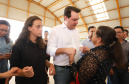 Governador Carlos Massa Ratinho Júnior inaugura em Guarapuava a nova sede do Colégio Estadual Leni Marlene Jacob - Guarapuava, 04/04/2019 - Foto: Rodrigo Felix Leal/ANPr