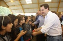 |Governador Carlos Massa Ratinho Júnior inaugura em Guarapuava a nova sede do Colégio Estadual Pedro Carli - Guarapuava, 04/04/2019 - Foto: Jaelson Lucas/ANPr